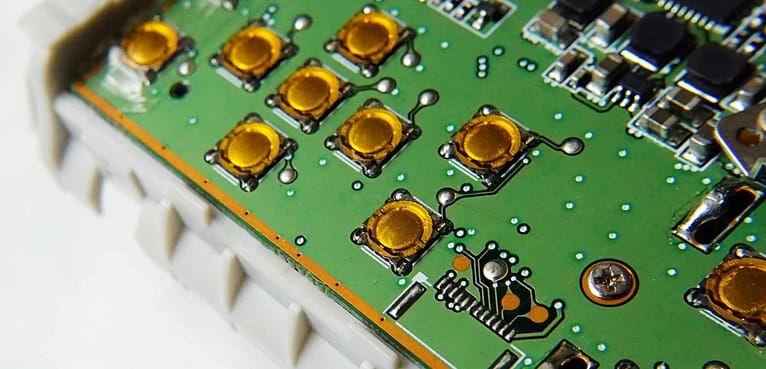 laser resister trimming and laser via drilling in consumer electronics